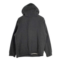 00's STUSSY ステューシー LA ハンドサインプリント プルオーバースウェットパーカー チャコールグレー Size S 福生店