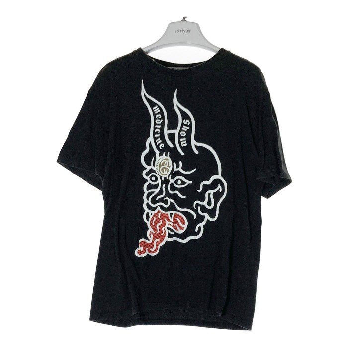 STUSSY ステューシー × Medicine Show プリント Tシャツ ブラック sizeM 瑞穂店