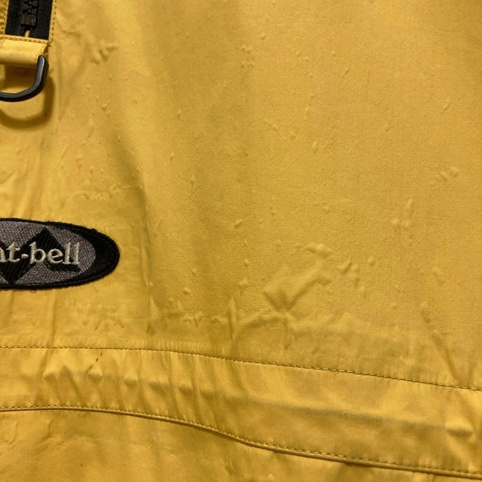 mont bell モンベル GORE-TEX ゴアテックス アノラック プルオーバージャケット ナイロン イエロー Size JP L 瑞穂店