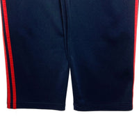 adidas アディダス FM1510 パイプパンツ ワイドパンツ ネイビー sizeL 瑞穂店