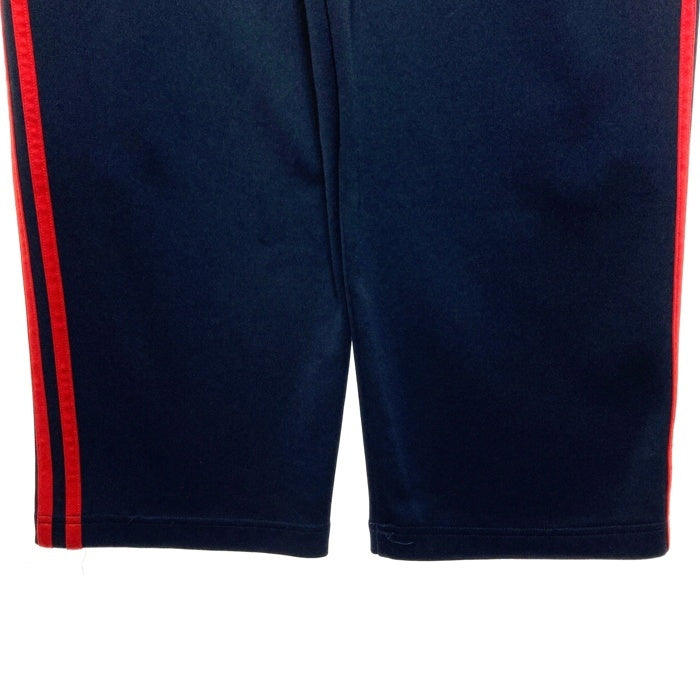 adidas アディダス FM1510 パイプパンツ ワイドパンツ ネイビー sizeL 瑞穂店