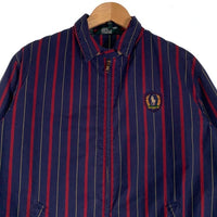 Polo by Ralph Lauren ポロバイラルフローレン スイングトップ シャツ ジャケット ストライプ レッド ネイビー Size L 福生店