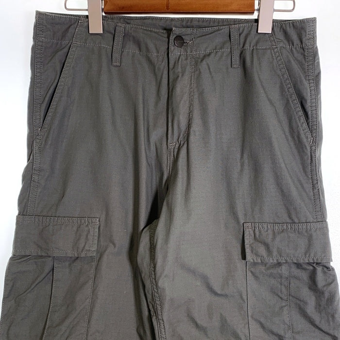 Carhartt WIP カーハートワークインプログレス REGULAR CARGO PANT レギュラーカーゴパンツ リップストップ カーキ I015875.0EH Size 32×32 福生店