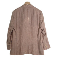 Brooks Brothers ブルックスブラザーズ リネン マルチストライプ 3B テーラードジャケット イタリア製 肩パッド Size L 相当 福生店