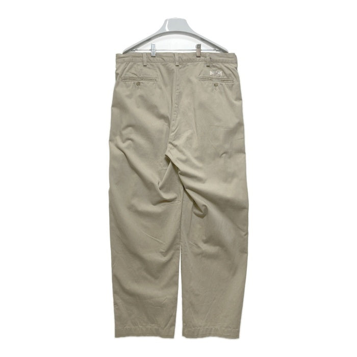 Polo Ralph Lauren ポロラルフローレン USAファブリック ANDREW PANT アンドリュー ツータック チノパンツ ベージュ size36 瑞穂店