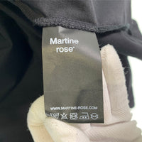 Martine Rose マーティンローズ FUNNEL NECK T-SHIRT ファネルネック ロングスリーブTシャツ ブラック Size XL 福生店