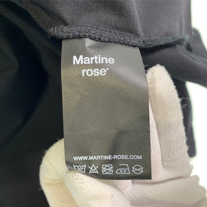 Martine Rose マーティンローズ FUNNEL NECK T-SHIRT ファネルネック ロングスリーブTシャツ ブラック Size XL 福生店
