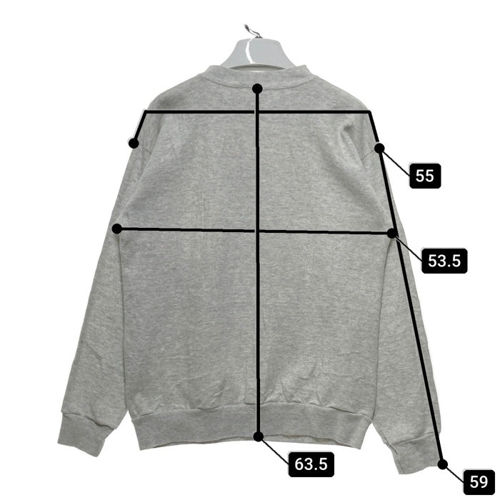 MBC USA製 ハロウィンプリント スウェットトレーナー グレー sizeL 瑞穂店