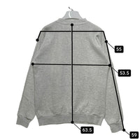 MBC USA製 ハロウィンプリント スウェットトレーナー グレー sizeL 瑞穂店