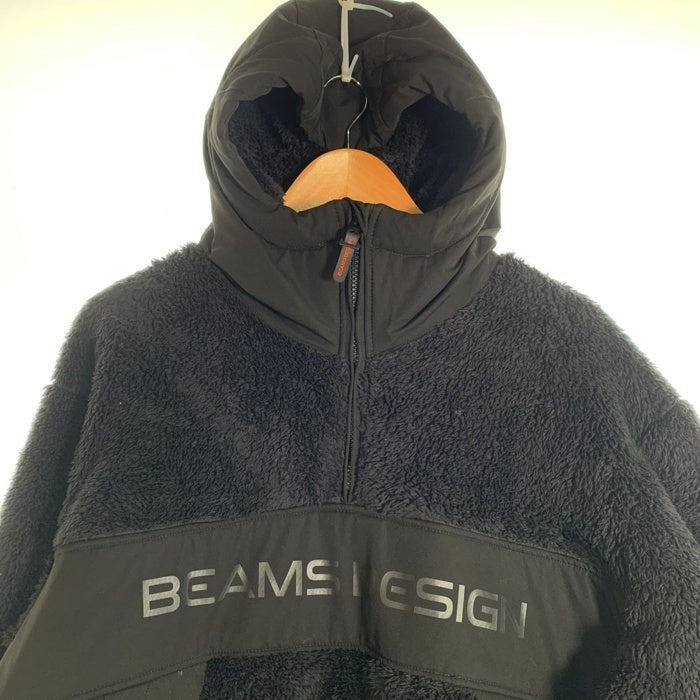 TIGORA ティゴラ BEAMS DESIGN ハーフジップ プルオーバーフリースジャケット パーカー ブラック TR-9P1701FJ Size XL 福生店