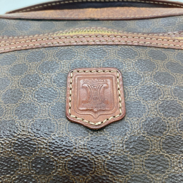 CELINE セリーヌ マガダム柄 バニティーバッグ ブラウン 瑞穂店