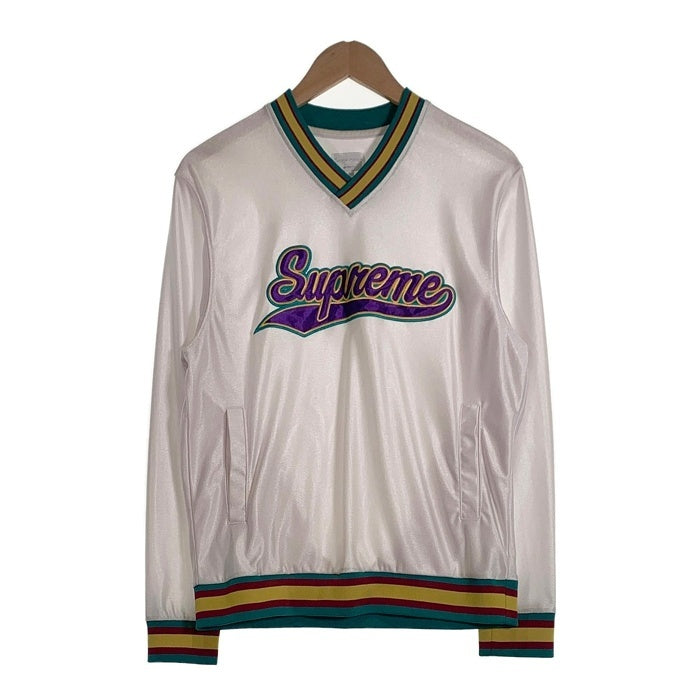 SUPREME シュプリーム 16AW Baseball Warm Up Top ベースボール ウォームアップ トップ ホワイト パープル グリーン Size S 福生店