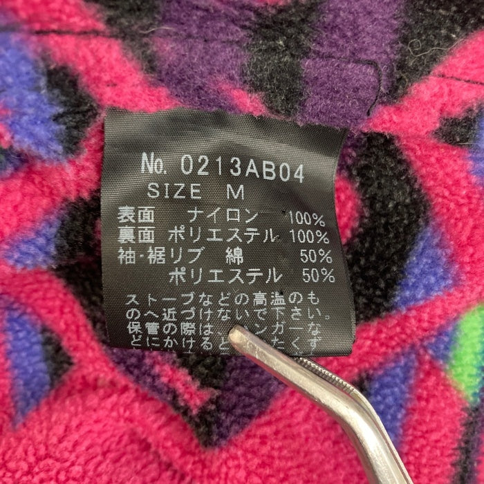 HYSTERIC GLAMOUR ヒステリックグラマー ナイロン ジップアップジャケット ブラック 内フリース 213AB04 Size M 瑞穂店