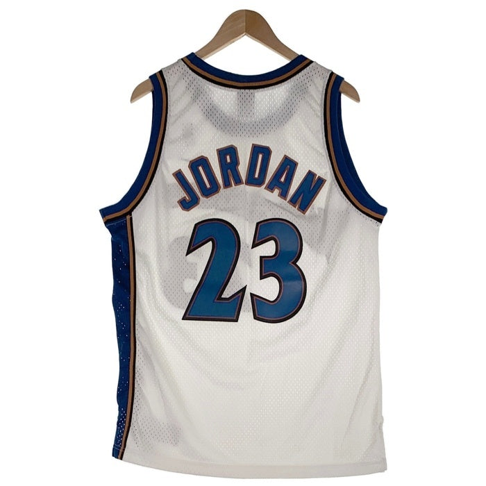 00's NIKE TEAM ナイキ NBA Washington Wizards ワシントン・ウィザーズ マイケルジョーダン タンクトップ ユニフォーム ホワイト ブルー Size L 福生店