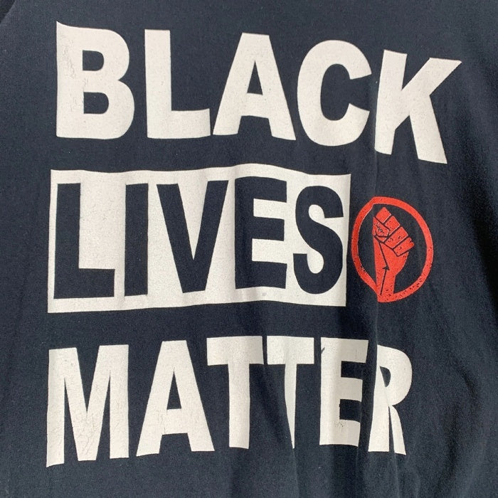 BLACK LIVES MATTER ブラックライヴズマター プリントTシャツ ブラック Size 2XL 福生店