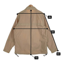 STUSSY ステューシー ナイロン リップストップ フィールドジャケット ベージュ オールド Size M 福生店