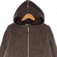 OUR LEGACY アワーレガシー 23AW FULL ZIP HOOD フルジップフード グレー モヘア ウール M4236FM 福生店