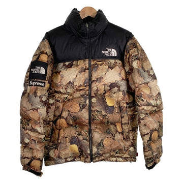 SUPREME シュプリーム 16AW THE NORTH FACE ノースフェイス Leaves Nuptse Jacket ヌプシジャケット リーブス ダウン ND51602I Size S 福生店
