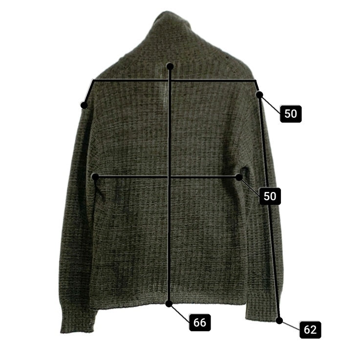 60's milwaukee knit  ミルウォーキーニット ラムズウール モヘア カーディガン グリーン WPL 10698 Size M相当 福生店