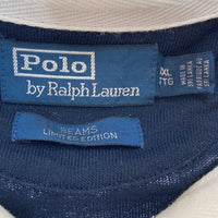 POLO by Ralph Lauren ポロラルフローレン 長袖 ラガーシャツ ボーダー イエロー ネイビー SizeXXL 瑞穂店