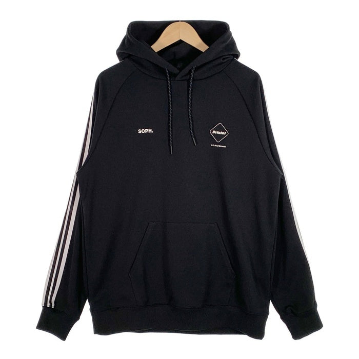 F.C.Real Bristol エフシーレアルブリストル 24SS TRAINING TRACK HOODIE トレーニングトラックフーディー ジャージ ブラック FCRB-240013 Size L 福生店