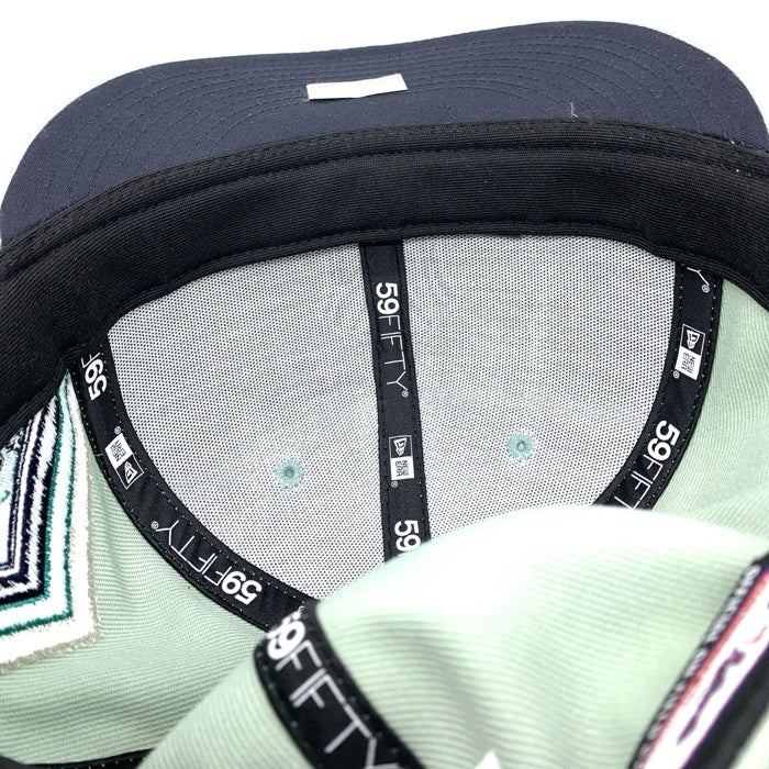 NEW ERA ニューエラ 2023 MLB All-Star Game On-Field 59FIFTY Fitted Hat New York Yankees オールスターゲーム ニューヨーク ヤンキース ベースボールキャップ サイドパッチ ミント Size 7 5/8 (60.6cm) 福生店