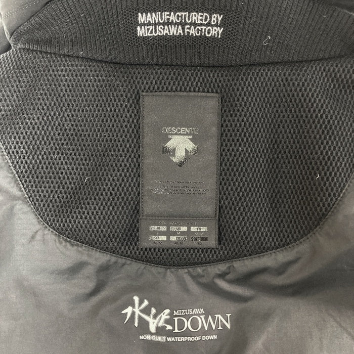 DESCENTE ALLTERRAIN デサントオルテライン MIZUSAWA DOWN MOUNTAINEER JACKET 水沢ダウン マウンテニアジャケット ブラック DAMUGK30UX Size JP L 瑞穂店