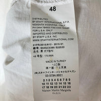 Maison Martin Margiela メゾンマルタンマルジェラ ⑩ クルーネックTシャツ ホワイト size48 瑞穂店