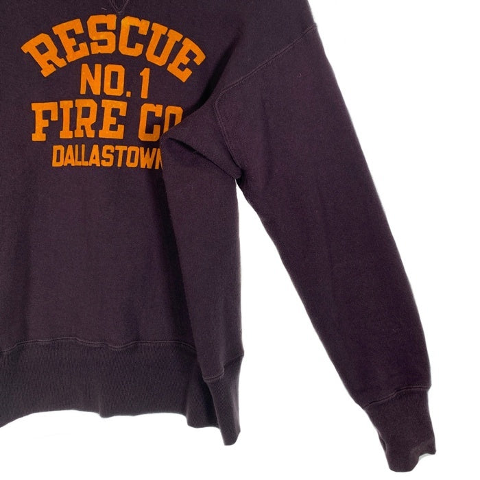 WAREHOUSE ウエアハウス SET-IN FREEDOM SWEAT " RESCUE NO.1 " スウェットトレーナー セットインフリーダム ネイビー Size 40 福生店