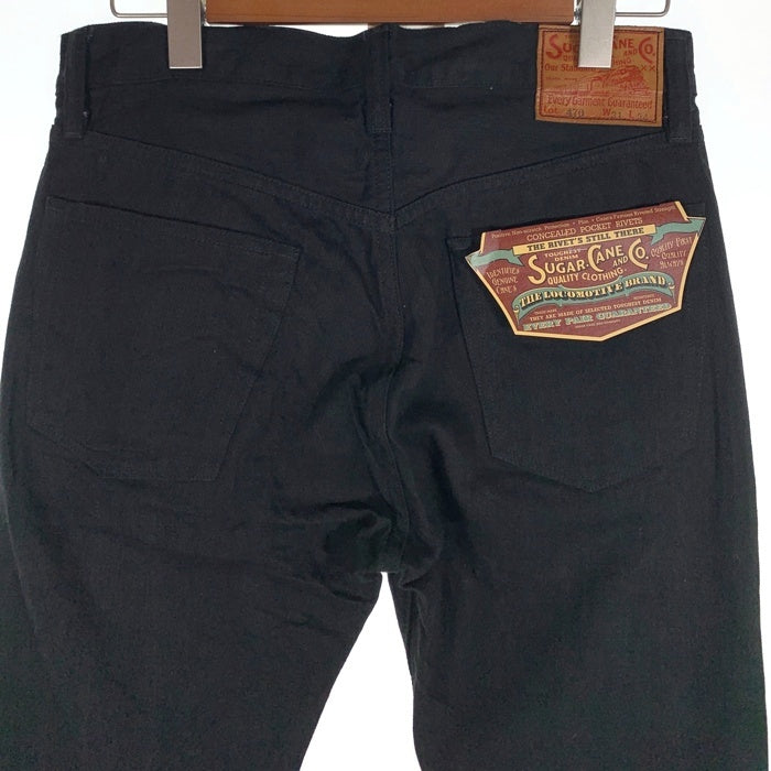 SUGAR CANE シュガーケーン Lot 470 ブラックデニムパンツ ストレート Size 31×34 福生店
