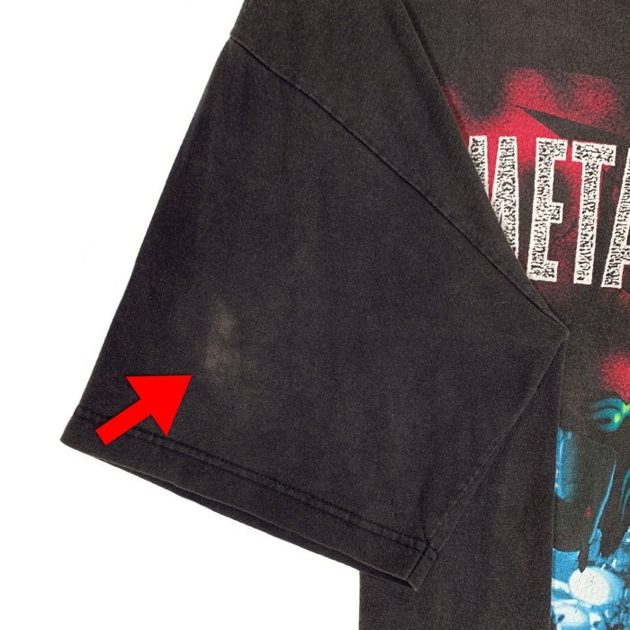 90's METALLICA メタリカ RELOARD プリントTシャツ ブラック Size 2XL 相当 福生店