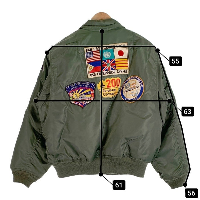 70's CWU-45/P FILAMENT NYLON ミリタリー フライトジャケット