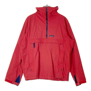 Patagonia パタゴニア 三角タグ 台湾製 ナイロン ハーフジップ アノラック パーカー レッド sizeM 瑞穂店