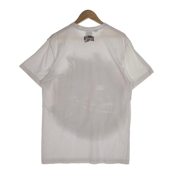BILLIONAIRE BOYS CLUB ビリオネアボーイズクラブ オーバーサイズ プリントTシャツ ホワイト Size M 福生店