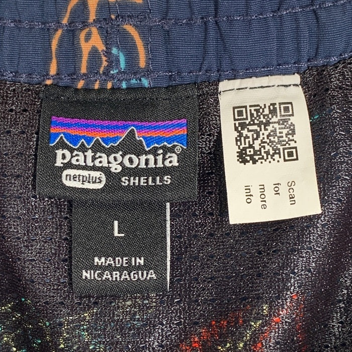Patagonia パタゴニア 22SS Baggies Longs バギーズロング ショーツ ネイビー  STY58035SP22 Size L 福生店