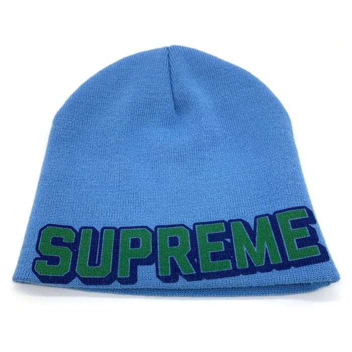 SUPREME シュプリーム 23AW Dragon Beanie ドラゴン ビーニー ニット帽 ニットキャップ ライトブルー 福生店