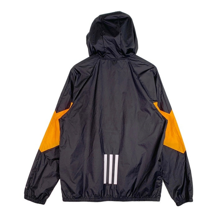 adidas GTアディダス WIND. RDY ウィンドブレーカー ジップアップパーカー ブラック オレンジ ポリエステル GT6561 Size JP XO 福生店