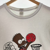 Air Bart "Can't Touch This" T-Shirt シンプソンズ バート エアバート 半袖 Tシャツ ホワイト Size XL 福生店