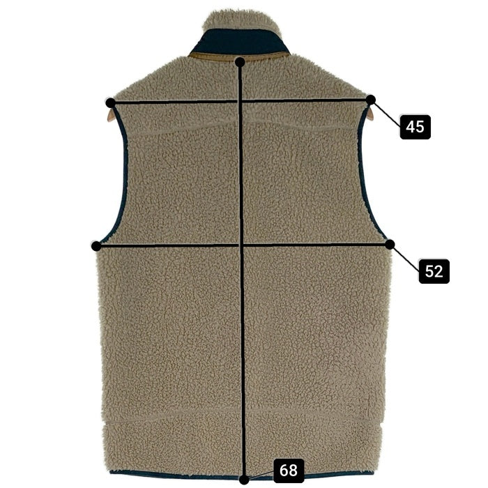 patagonia パタゴニア Classic Retro-X Vest クラシックレトロX ベスト ボアフリース カーキ グリーン STY23048FA21 Size M 福生店