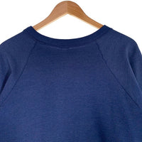 80's Champion チャンピオン SEATTLE PACIFIC ラグランスリーブ スウェットトレーナー ブルー USA製 Size XL 福生店
