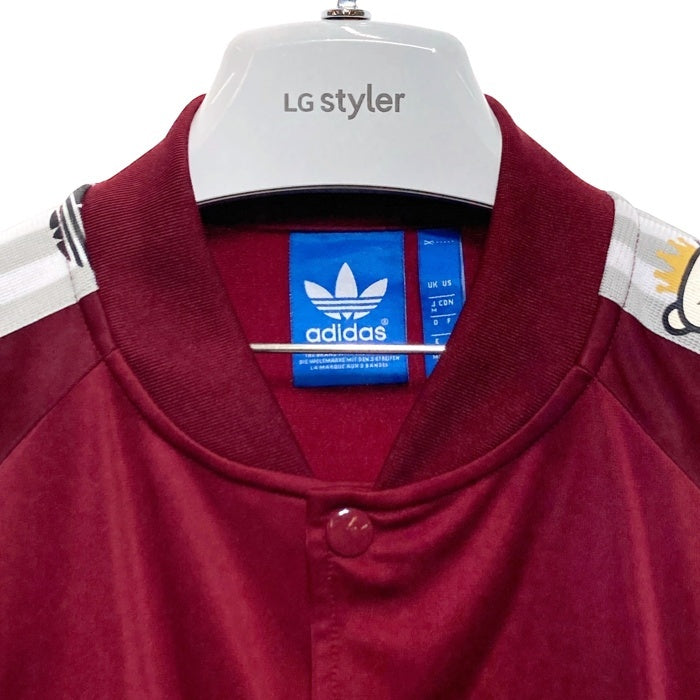 adidas アディダス NIGO ニゴ スーパースター トラックジャケット レッド sizeM 瑞穂店