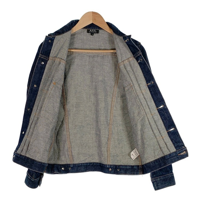 A.P.C. アーペーセー デニムジャケット インディゴ マカオ製 Size S 福生店