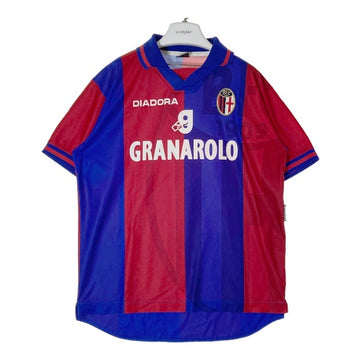DIADORA ディアドラ Borogna FC ボローニャFC 97-98 ホーム ユニフォーム ブルー size- 瑞穂店