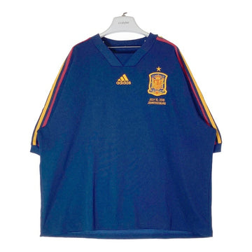 adidas アディダス 2010年ワールドカップ南アフリカ大会 優勝記念品 スペイン代表 Tシャツ ネイビー size2XL 瑞穂店