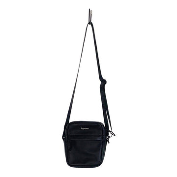 SUPREME シュプリーム 24AW Leather Shoulder Bag レザーショルダーバッグ ブラック 福生店