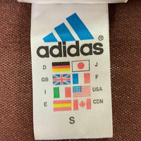 adidas アディダス 万国旗タグ トラックジャケット ブラウン sizeS 瑞穂店