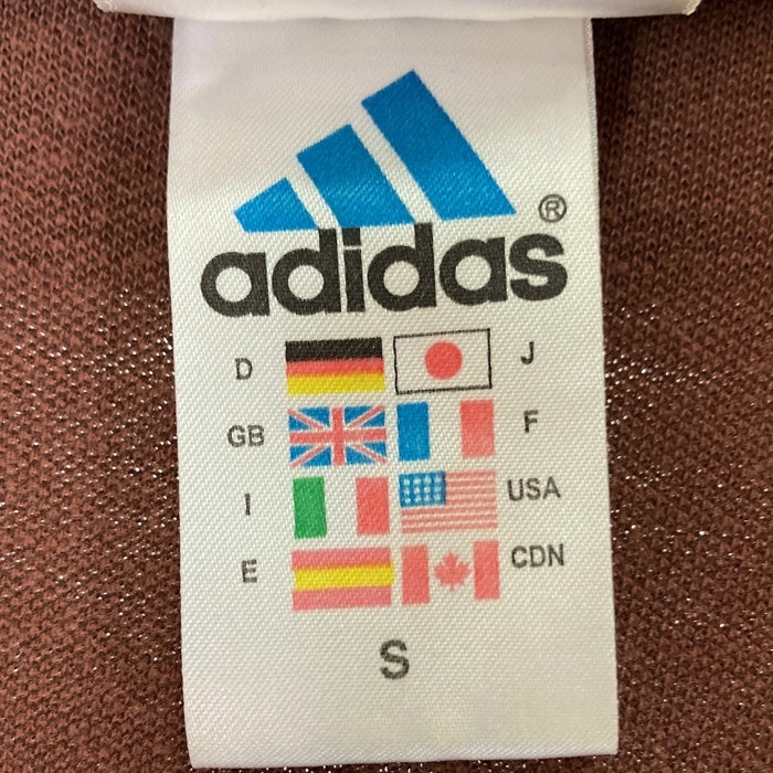 adidas アディダス 万国旗タグ トラックジャケット ブラウン sizeS 瑞穂店