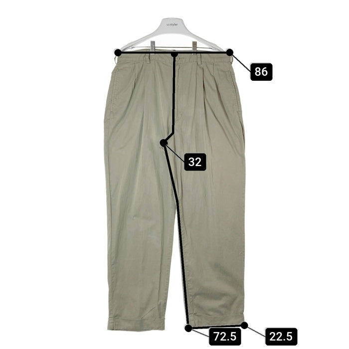 Polo Ralph Lauren ポロラルフローレン HAMMOND ハモンド ツータック チノパンツ カーキ size35 瑞穂店