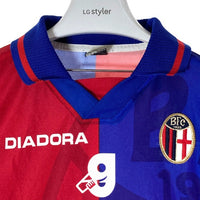 DIADORA ディアドラ Borogna FC ボローニャFC 97-98 ホーム ユニフォーム ブルー size- 瑞穂店