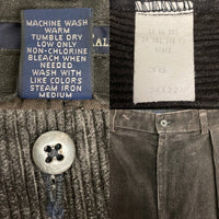 Polo Ralph Lauren ポロラルフローレン メキシコ製 ツータック コーデュロイパンツ ブラウン size36 瑞穂店